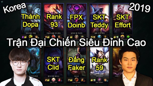 Con số không biết nói dối: T1 toàn nhân tài - Faker và đồng đội thi nhau đứng đầu top 10 Thách Đấu - Ảnh 1.