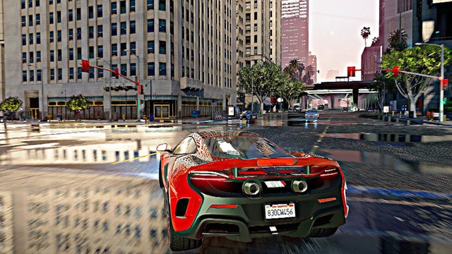 Chỉ cần vài thao tác, GTA V sẽ đẹp lung linh đến nỗi không thể phân biệt được đâu là game với đời thật - Ảnh 1.
