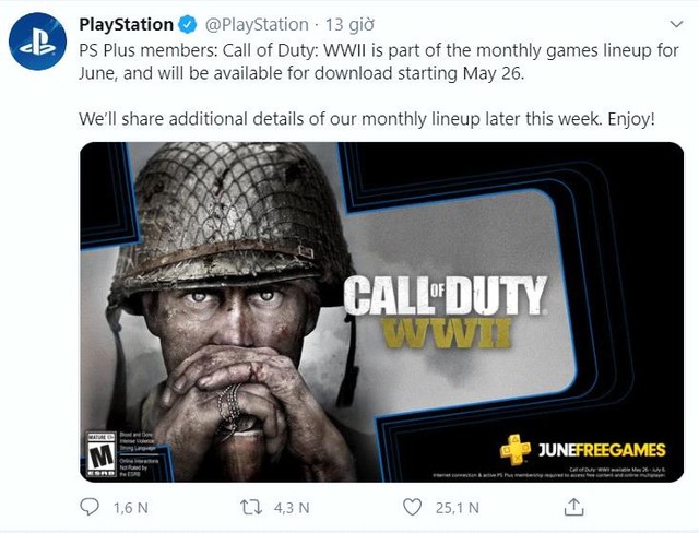 Sony chơi lớn, tặng miễn phí bom tấn Call of Duty WWII cho game thủ PS4 - Ảnh 2.