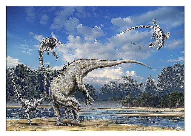 Tìm hiểu về Deinonychus: Loài khủng long sở hữu cú đá chết người - Ảnh 1.