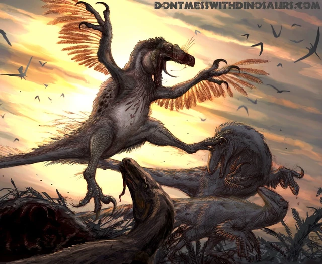Tìm hiểu về Deinonychus: Loài khủng long sở hữu cú đá chết người - Ảnh 2.