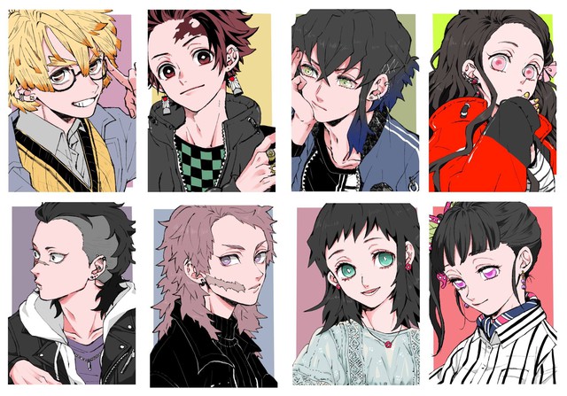 Toát mồ hôi hột khi ngắm dàn nhân vật Kimetsu no Yaiba diện trang phục len và mặc áo khoác - Ảnh 9.