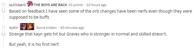 Cộng đồng trong và ngoài nước nói gì về lần đầu Kayn bị nerf - Sao Graves khỏe hơn lại thoát ta? - Ảnh 4.