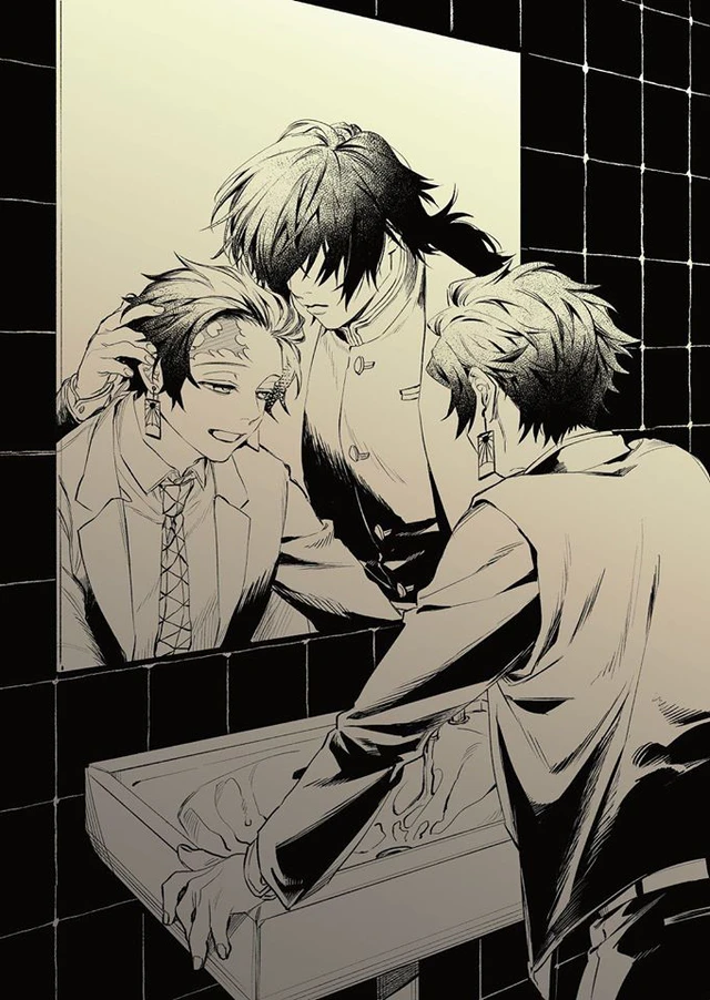 Kimetsu no Yaiba: Khi Thủy trụ Giyuu và Tanjirou được đặt cạnh nhau, hai trai tài hóa uyên ương hồ điệp - Ảnh 5.