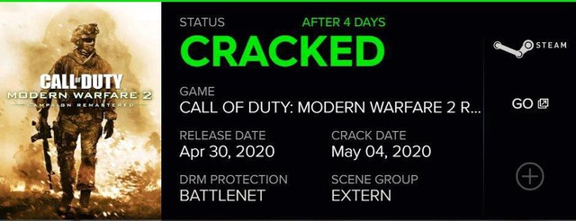 Vừa phát hành 4 ngày trên PC, Modern Warfare 2 Remastered đã bị hạ gục bởi cracker.docx - Ảnh 2.