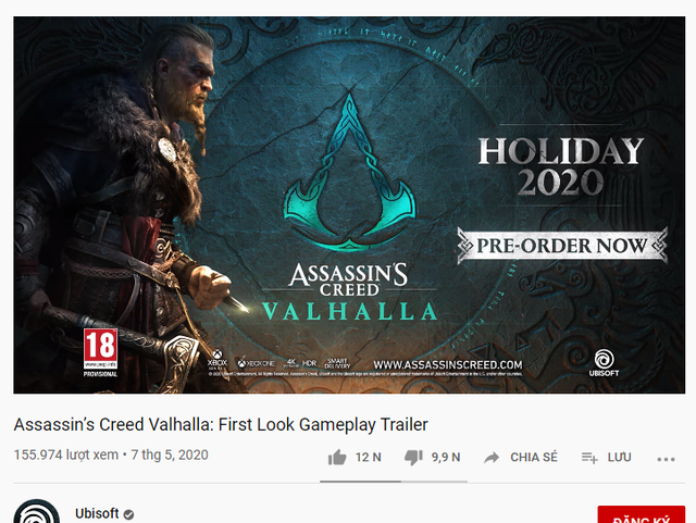 Chưa ra mắt, Assassins Creed: Valhalla bị ném đá không thương tiếc vì lừa game thủ - Ảnh 2.