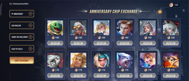 Liên Quân Mobile: Garena huy động 70 tướng, 28 skin cho game thủ chọn ở Event mừng sinh nhật 3 tuổi - Ảnh 4.