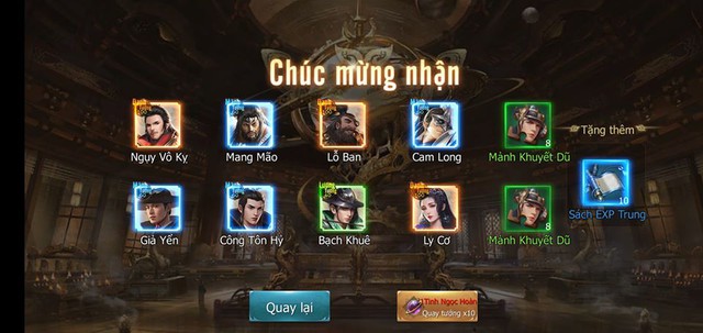 Vừa ra mắt 2 ngày đã có game thủ “đập” trăm triệu nâng tướng Vàng 5 sao trong Giang Sơn Mỹ Nhân - Ảnh 3.