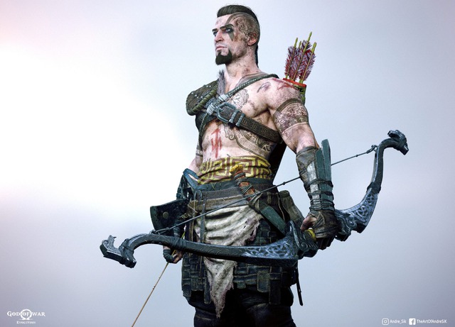 [God of War] Lộ diện tạo hình trưởng thành của Atreus, đẹp và ngầu y như cha - Ảnh 1.