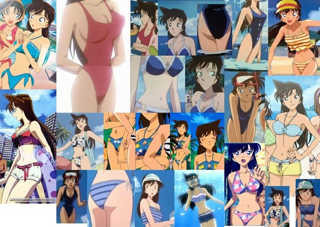 Thám tử lừng danh Conan: Ngắm người yêu Shinichi mặc bikini khoe 3 vòng bốc lửa mà không thể rời mắt - Ảnh 8.