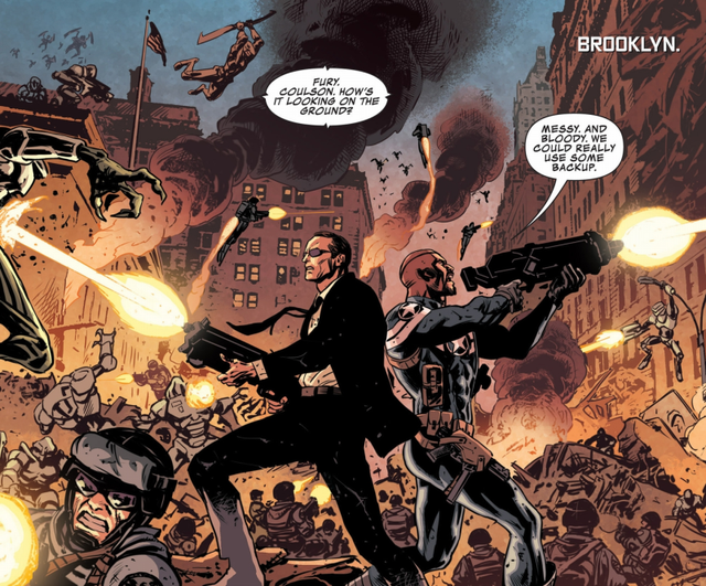 Nick Fury vs. Phil Coulson: Đại chiến siêu điệp viên của vũ trụ Marvel - Ảnh 1.