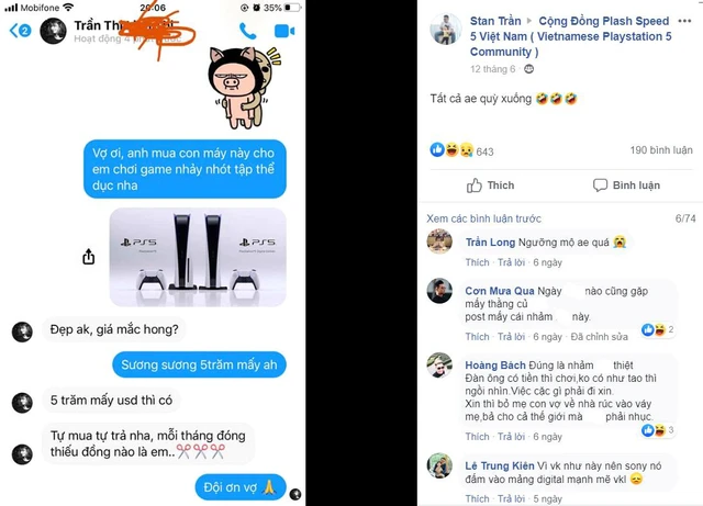 Sau khi PS5 ra mắt, cộng đồng game thủ Việt thi nhau xin vợ lúa để đặt mua - Ảnh 2.