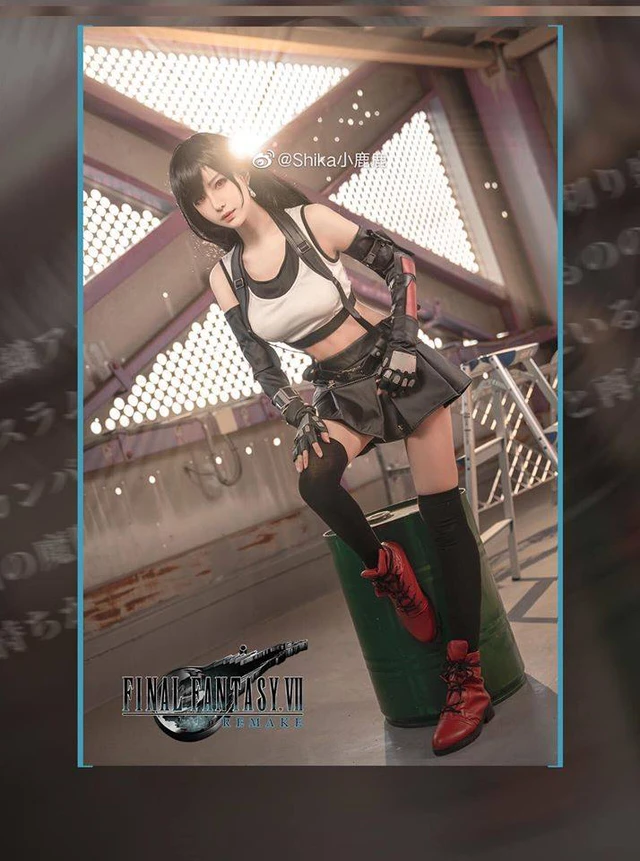 Tifa Lockhart đẹp thì ai cũng biết, nhưng đốt mắt người nhìn thế này thì không phải lúc nào cũng thấy - Ảnh 13.