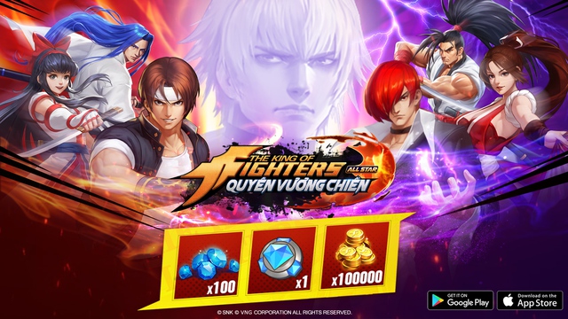 KOF AllStar VNG – Quyền Vương Chiến tung ngay 1000 giftcode đặc biệt cho anh em thoải mái chơi game - Ảnh 1.