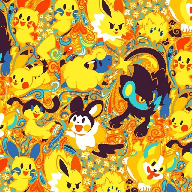 Ngắm bộ sưu tập tranh Pokemon rực rỡ sắc màu khiến fan hâm mộ mê tít - Ảnh 9.