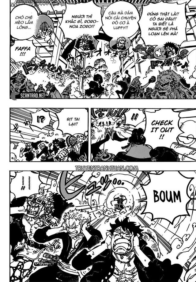 One Piece: Cập nhật tình hình và những hình ảnh mới nhất về bộ ba phá kế hoạch tại Wano - Ảnh 3.