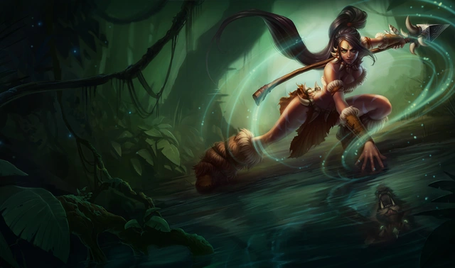 Rạo rực với cosplay Nidalee tâm hồn căng mọng, trắng hồng từng milimet của nữ coser Hàn Quốc - Ảnh 1.