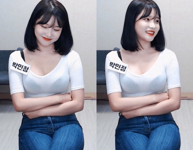 Diện trang phục mỏng tang nhìn xuyên thấu khi lên sóng, nữ Youtuber hồn nhiên đo 3 vòng khiến fan trầm trồ - Ảnh 6.