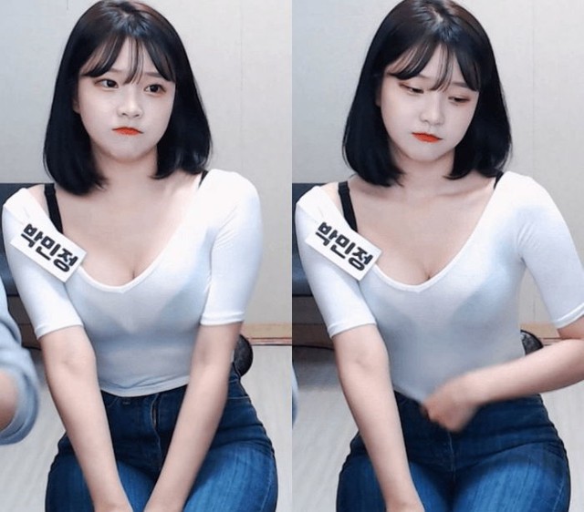 Diện trang phục mỏng tang nhìn xuyên thấu khi lên sóng, nữ Youtuber hồn nhiên đo 3 vòng khiến fan trầm trồ - Ảnh 2.