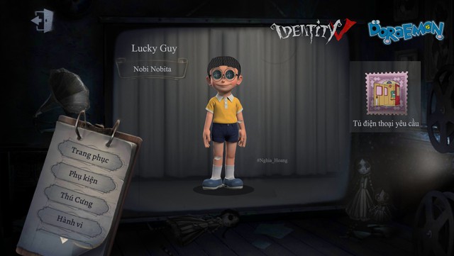Ám ảnh với dàn nhân vật Doraemon bỗng xuất hiện trong Identity V cùng diện mạo cực kỳ creepy  - Ảnh 2.