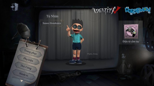 Ám ảnh với dàn nhân vật Doraemon bỗng xuất hiện trong Identity V cùng diện mạo cực kỳ creepy  - Ảnh 5.