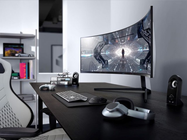 Game thủ đứng hình khi trải nghiệm màn hình gaming cong Odyssey G7 và G9 mới của Samsung - Ảnh 4.