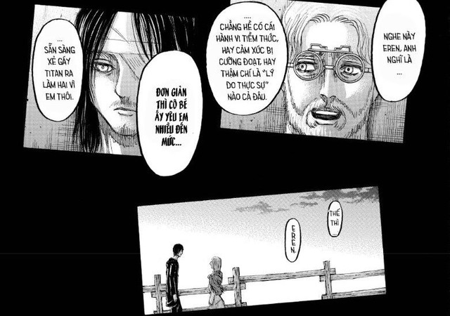 Attack on Titan hé lộ Eren Jeager không phải là cha đứa bé trong bụng nữ hoàng Historia - Ảnh 4.