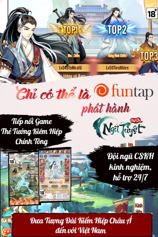 Dập tan mọi tin đồn, NPH Funtap chính thức đưa Tượng Đài Đấu Trí Kiếm Hiệp Châu Á về Việt Nam - Ảnh 1.