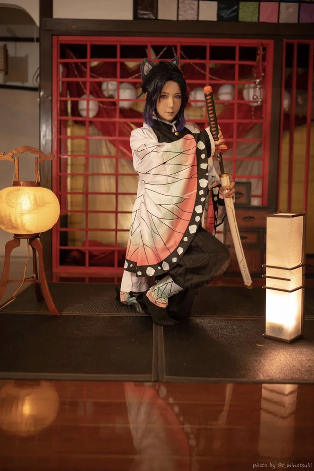 Ngắm loạt ảnh cosplay đẹp mắt của nữ thần 18  Yui Hatano vào vai Trùng Trụ trong Kimetsu no Yaiba - Ảnh 7.