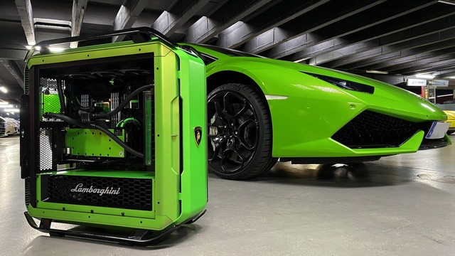 Choáng ngợp với Case độ phong cách Lamborghini, đẹp không tì vết - Ảnh 13.