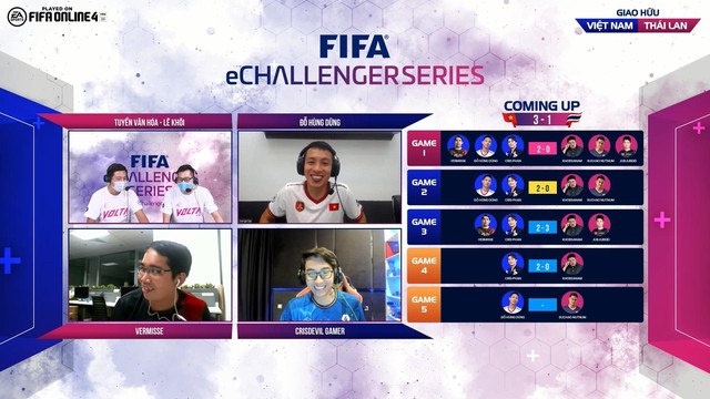 Cris Phan, Hùng Dũng, Vermisse giúp Việt Nam trở thành nhà vua của FIFA eChallenger sau khi đả bại Thái Lan 3-1 - Ảnh 8.