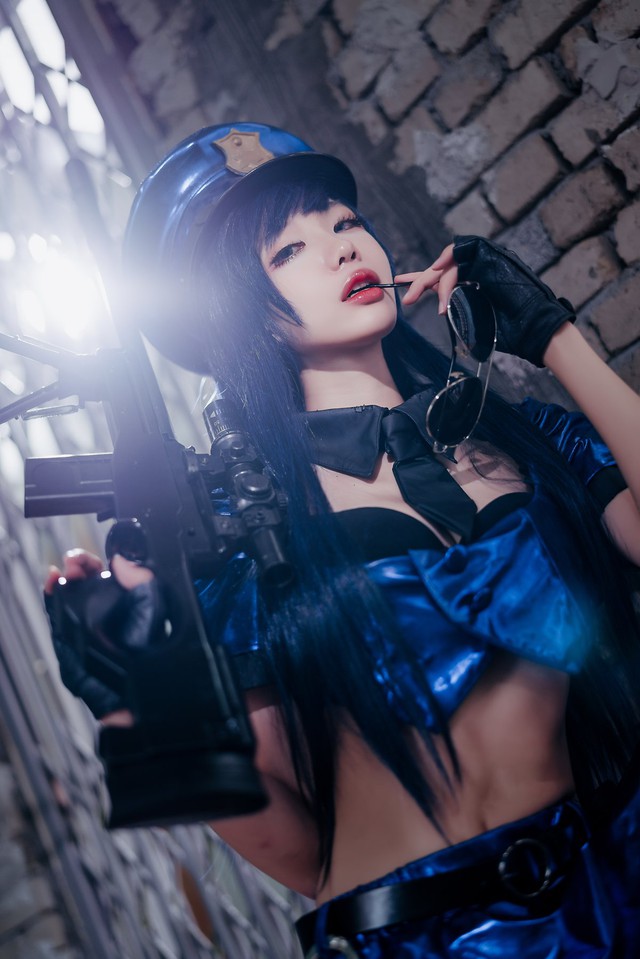 Rụng tim với bộ ảnh cosplay Caitlyn xinh như mộng, nhìn là muốn tan chảy - Ảnh 6.