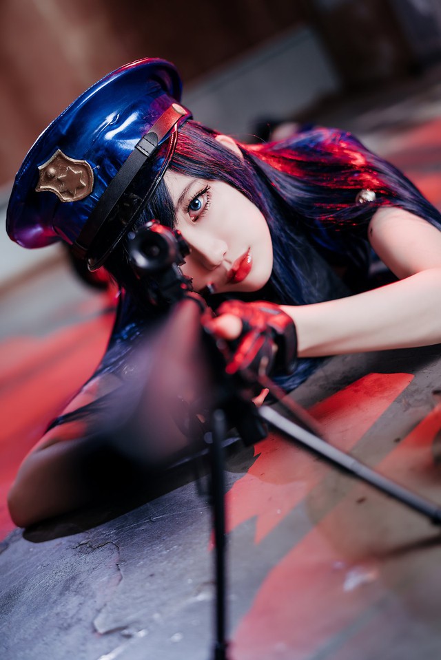 Rụng tim với bộ ảnh cosplay Caitlyn xinh như mộng, nhìn là muốn tan chảy - Ảnh 3.