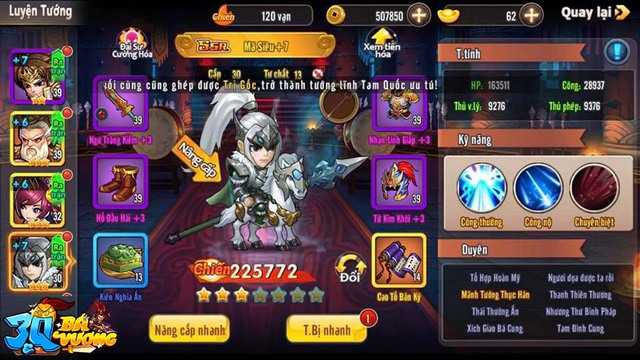 3Q Bá Vương: Kinh nghiệm build team Thục cho dân cày đáp ứng đủ 3 tiêu chí sát thương cao, có choáng và cả buff nộ - Ảnh 4.