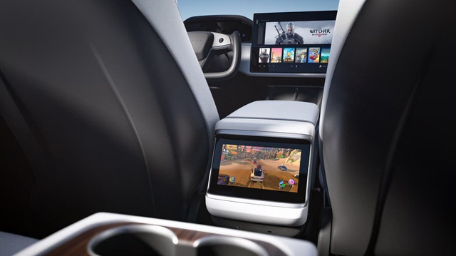 Chiều chuộng game thủ, Elon Musk tung ra mẫu xe siêu bá đạo, chơi được cả game bom tấn AAA - Ảnh 3.
