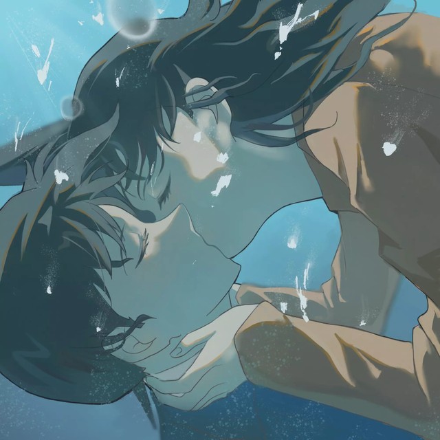 Vì quá hâm mộ cặp đôi Ran và Shinichi, một fan Conan tạo ra bức ảnh cả 2 hôn nhau thắm thiết - Ảnh 3.