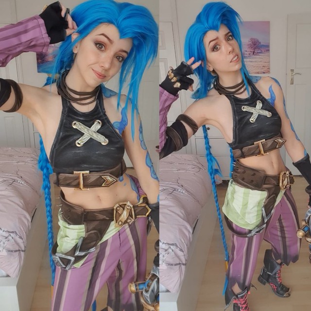 Các fan bấn loạn với loạt ảnh cosplay nhân vật Jinx trong siêu phẩm Arcane, đẹp đến ngỡ ngàng - Ảnh 9.