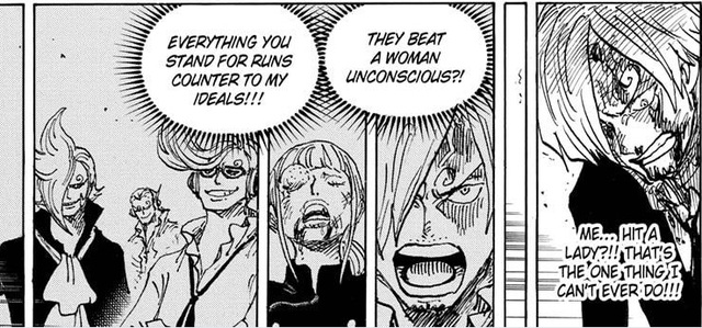 One Piece: Thánh Oda đã ngầm thừa nhận Haki Bá Vương của Sanji, việc anh ba đánh đập phụ nữ vẫn còn nhiều nghi vấn? - Ảnh 4.