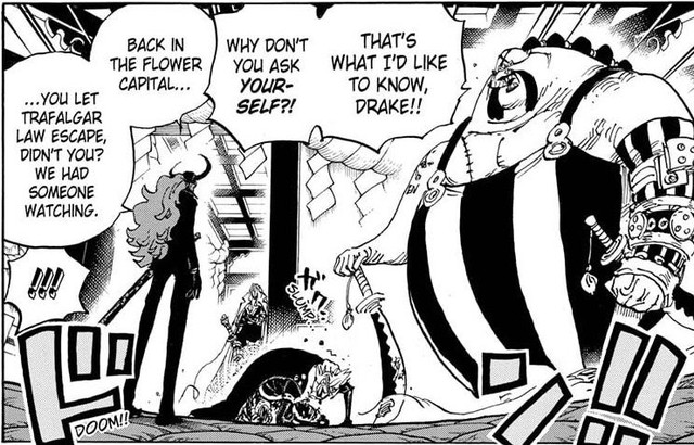One Piece chap 1032 chứng kiến truyền nhân của thánh ăn hành Smoker bị CP0 tấn công - Ảnh 2.