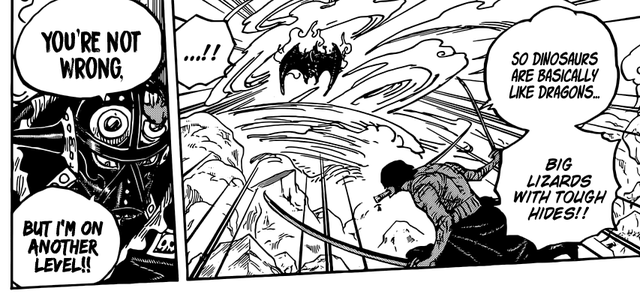 One Piece 1032: Hé lộ thứ làm nên sức mạnh khủng và giúp King vượt xa so với người dùng hệ Zoan Khủng Long cổ đại? - Ảnh 2.