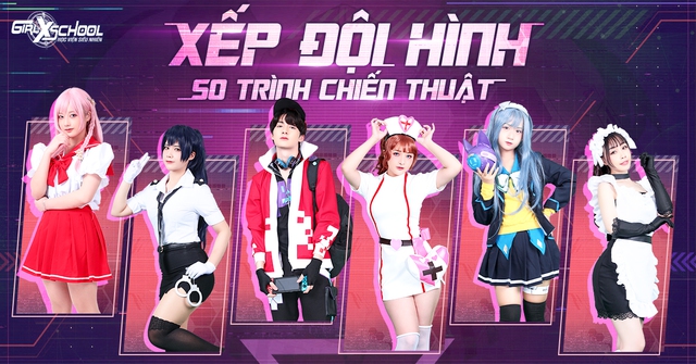 Girl X School: Học Viện Siêu Nhiên tung bộ ảnh cosplay mới nhất, hình mẫu chuẩn Waifu thế hệ mới - Ảnh 1.