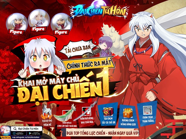 Khởi động sự kiện ĐUA TOP nhận  FIGURE cực HOT cùng Đại Chiến Tứ Hồn - Game nhập vai hành động duy nhất có bản quyền manga tại Việt Nam - Ảnh 3.