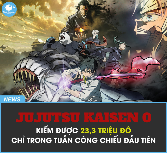 Đạt doanh thu cao kỷ lục trong tuần đầu tiên phát sóng, cộng đồng kỳ vọng Jujutsu Kaisen 0 sẽ thành công như KnY: Mugen Train - Ảnh 1.