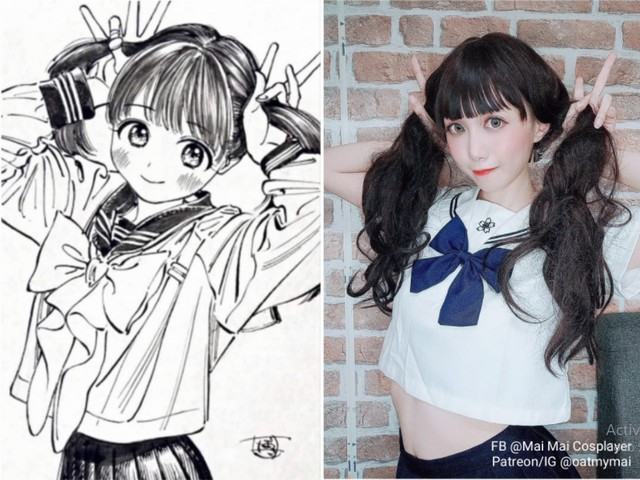 Anime chưa ra mắt, các fan đã thi nhau cosplay nữ waifu dễ thương Akebi trong siêu phẩm đầu năm 2022 - Ảnh 4.