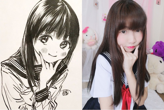 Anime chưa ra mắt, các fan đã thi nhau cosplay nữ waifu dễ thương Akebi trong siêu phẩm đầu năm 2022 - Ảnh 6.