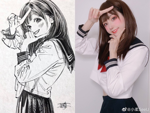 Anime chưa ra mắt, các fan đã thi nhau cosplay nữ waifu dễ thương Akebi trong siêu phẩm đầu năm 2022 - Ảnh 10.