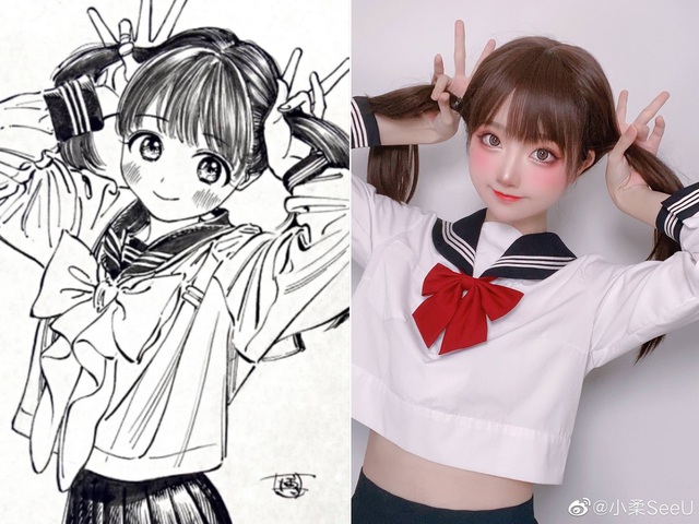 Anime chưa ra mắt, các fan đã thi nhau cosplay nữ waifu dễ thương Akebi trong siêu phẩm đầu năm 2022 - Ảnh 13.