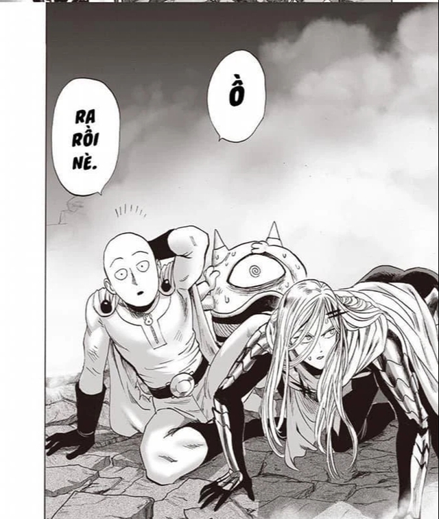 One Punch Man chap 201: Garou bật mode san bằng tất cả, thánh phồng Saitama chính thức xuất hiện - Ảnh 4.