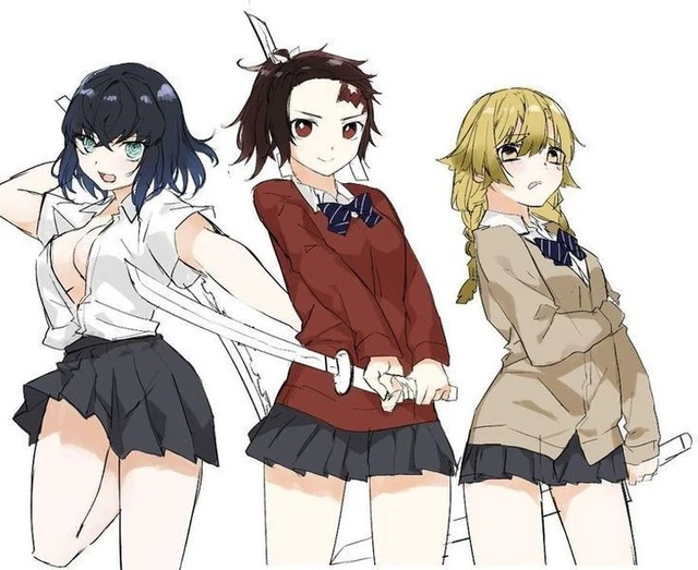Các fan háo hức với màn giả gái bá đạo của bộ ba tấu hài trong Kimetsu no Yaiba: Yuukaku-hen tập 2 - Ảnh 3.