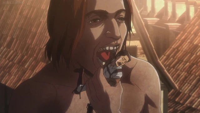 Attack on Titan: 5 cái chết gây ám ảnh tột độ khiến các fan không thể nào quên, kinh hoàng nhất là cảnh Titan cắn nát người - Ảnh 3.